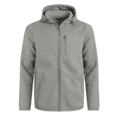 Front - Weird Fish Mens Lockie Bonded Full Zip Fleece Jacket