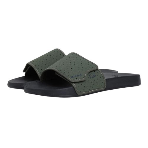 Front - Weird Fish Mens Oliver Pool Sliders