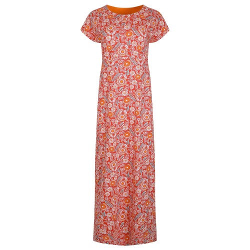 Front - Weird Fish Womens/Ladies Mirren All-Over Print Maxi Dress