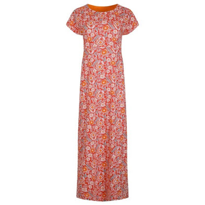 Front - Weird Fish Womens/Ladies Mirren All-Over Print Maxi Dress