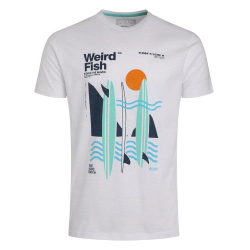 Front - Weird Fish Mens Coordinates Graphic T-Shirt