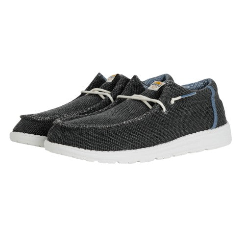 Front - Weird Fish Mens Danio Canvas Slip-on Shoes