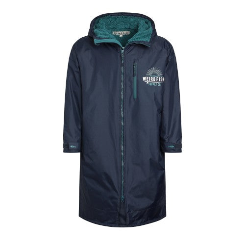 Front - Weird Fish Unisex Adult Atlantic Waterproof Changing Robe