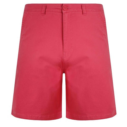 Front - Weird Fish Mens Rayburn Flat Fronted Shorts