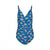 Front - Weird Fish Womens/Ladies Penelope One Piece Swimsuit