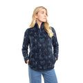 Front - Weird Fish Womens/Ladies Reena Printed Quarter Zip Fleece Top