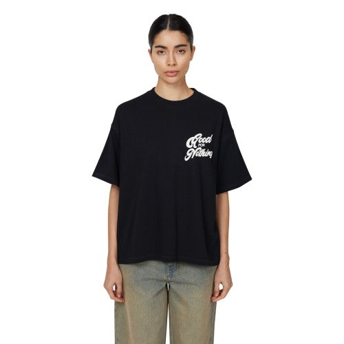 Front - Good For Nothing Womens/Ladies Oversized T-Shirt