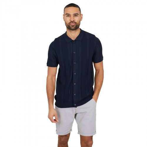 Front - Brave Soul Mens Short-Sleeved Polo Shirt