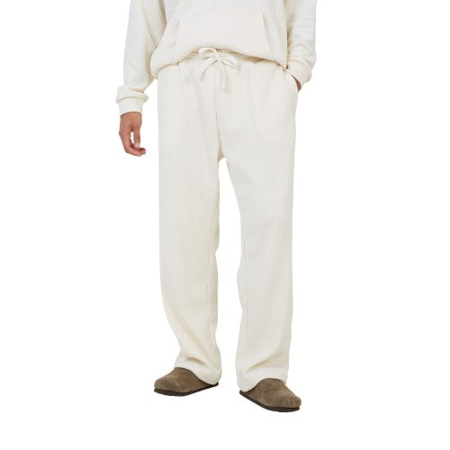 Front - Brave Soul Mens Open Hem Wide Leg Joggers