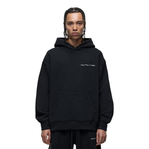Front - Good For Nothing Mens Scribble Pull Over Oversized Hoodie