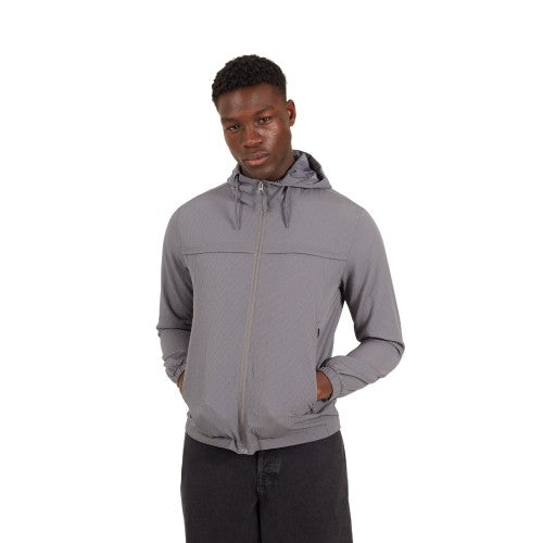 Front - Brave Soul Mens Wind Hooded Jacket