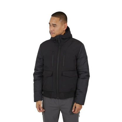 Front - Brave Soul Mens Puffer Soft Shell Jacket