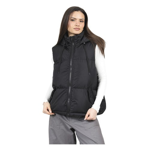 Front - Brave Soul Womens/Ladies Cello Padded Short Gilet