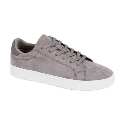 Front - Brave Soul Mens Sebsu Faux Suede Trainers