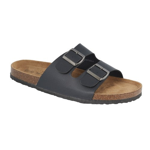 Front - Brave Soul Mens Double Strap Sandals