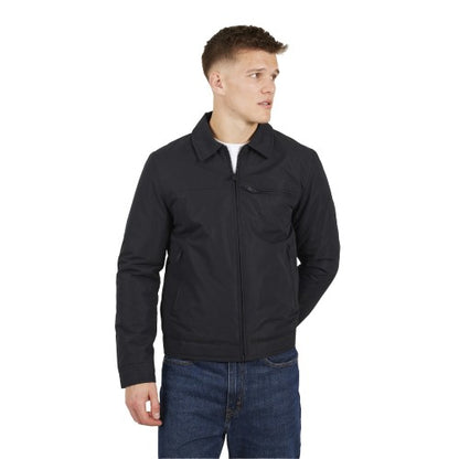 Front - Brave Soul Mens Divide Padded Harrington Jacket