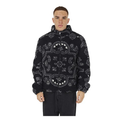 Front - Brave Soul Mens Borg Funnel Neck Jacket