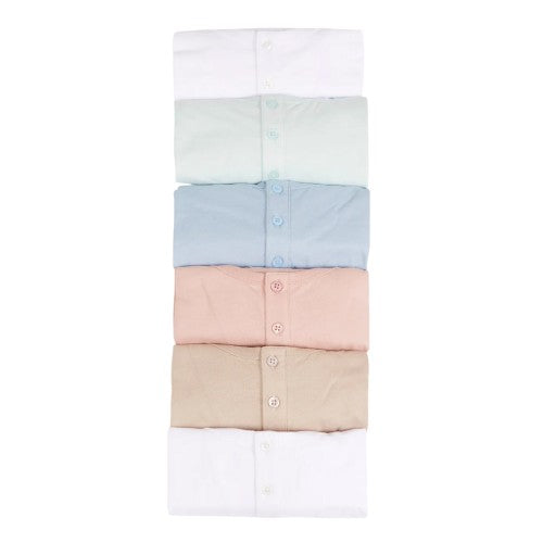 Front - Brave Soul Mens Short-Sleeved Polo Shirt (Pack of 6)