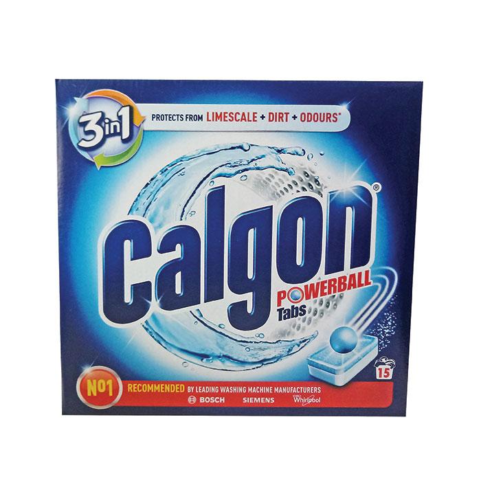 Front - Calgon Powerball Washing Machine Tablets 15pk