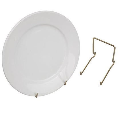Front - Brass Plate Stands No 1 65mm
