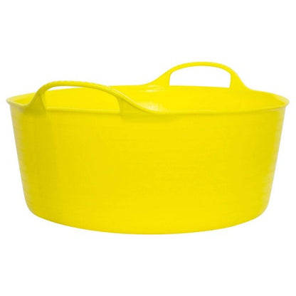 Front - Red Gorilla Tubtrug Small Shallow Yellow 15L