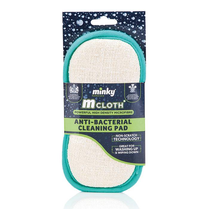 One Colour - Front - Minky M Cloth Anti-Bacterial Cleaning Pad