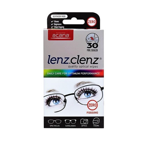 Front - Lenz Clenz Anti-Fogging Optical Wipes 30pk