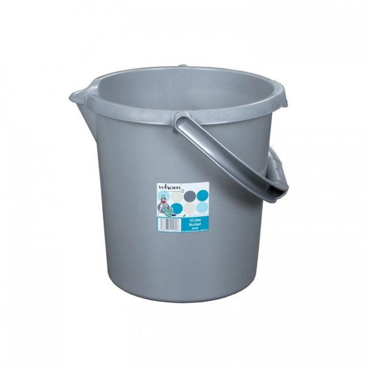 Front - Casa 10L Bucket Silver