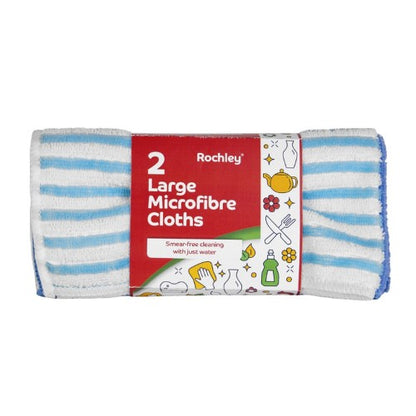 Front - Wilsons Microfibre Cleaning Cloth 2pk
