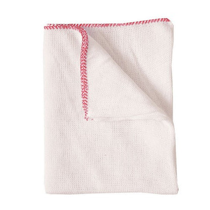 Front - Wilsons Bleached Stockinette Cloth Red Edge XL 50 x 38cm
