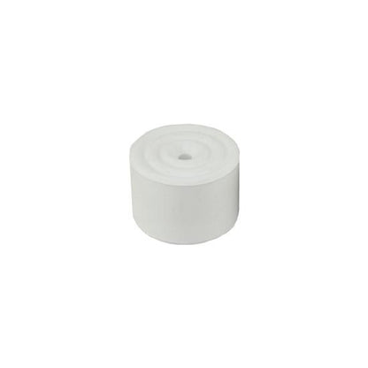Front - Giant Solid Rubber Door Stop White 2''