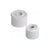 Front - Small White Rubber Door Stops 25mm / 1''