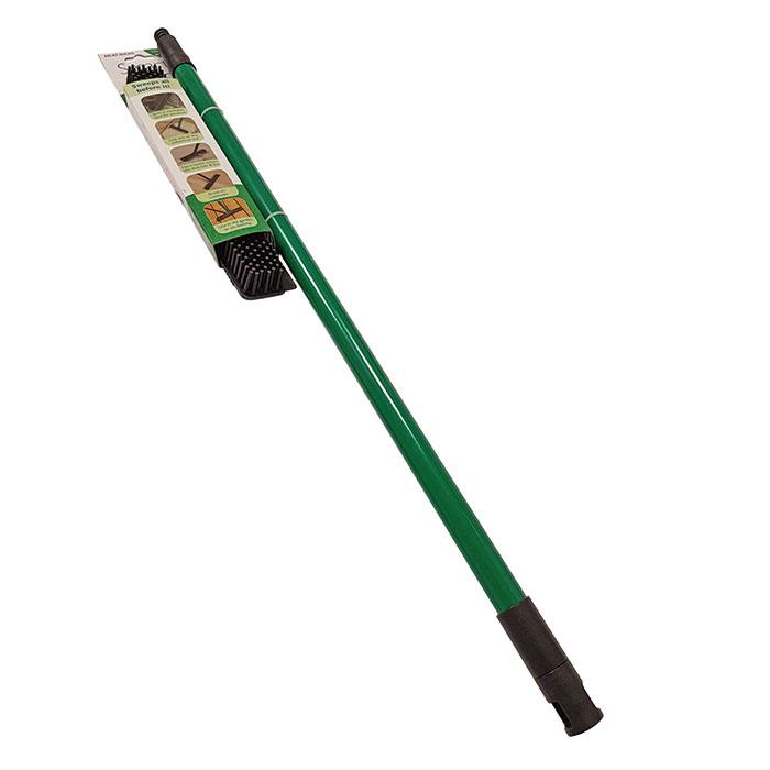 One Colour - Front - Rubber Broom 12'' Complete