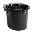 Front - Casa 16L Mop Bucket Midnight Black