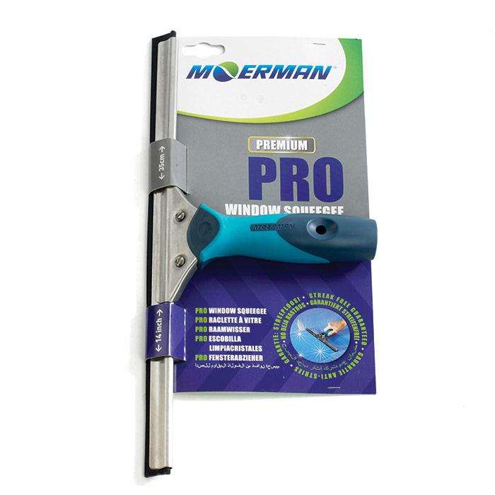 Front - Moerman PRO Window Squeegee Premium Grip 35cm