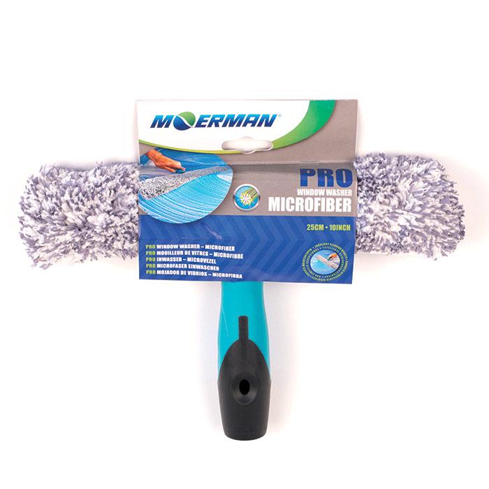 Front - Moerman PRO Window Washer with Microfibre Sleeve 25cm / 10''