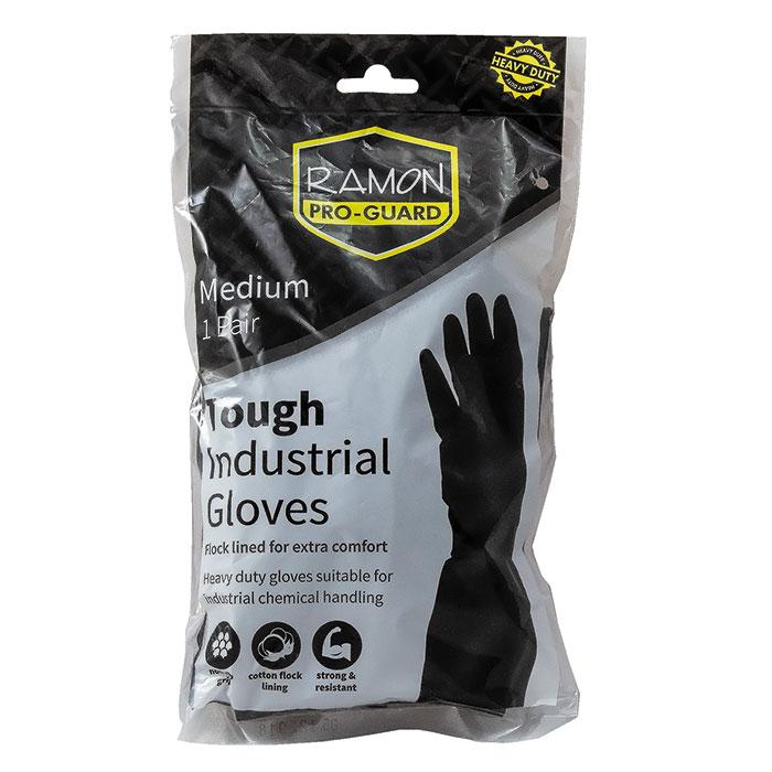 One Colour - Front - Ramon Optima Black Heavy Weight Glove Medium