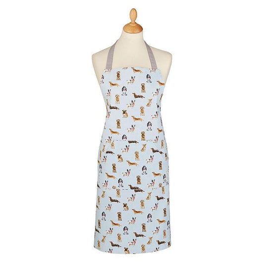 Front - Cooksmart Curious Dogs Cotton Apron