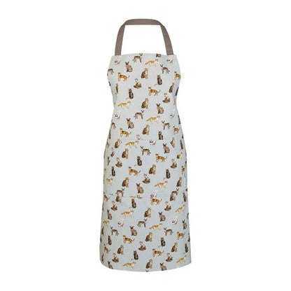 Front - Cooksmart Curious Cats Cotton Apron