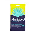 One Colour - Front - Marigold Longer Bathroom Gloves Medium