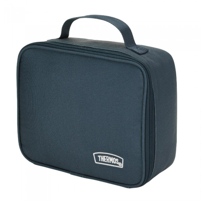 Front - Thermos Eco Round Lunch Kit Navy