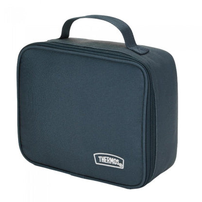 Front - Thermos Eco Round Lunch Kit Navy