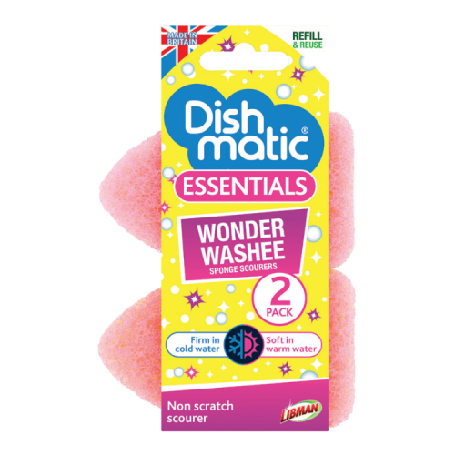 Front - Dishmatic Wonder Washee Refills 2pk