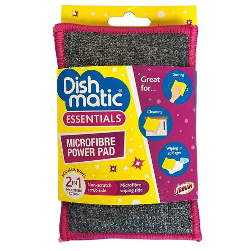 Front - Dishmatic Microfibre Power Pad