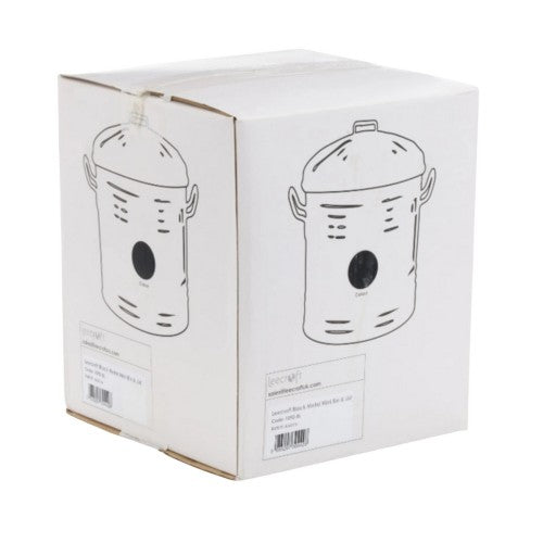 Front - Leecroft Metal Mini Bin Black 12 x 10''