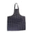 Front - Butchers Stripe Apron Navy