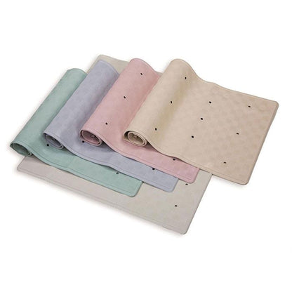 Front - Blue Canyon Rubber Bath Mat Cream 34 x 74cm