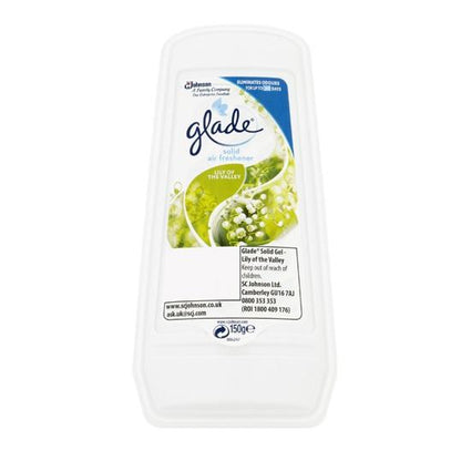 One Colour - Front - Glade Lily of the Valley Solid Air Freshener 150g