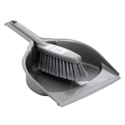 Front - Leecroft Dustpan & Brush Soft