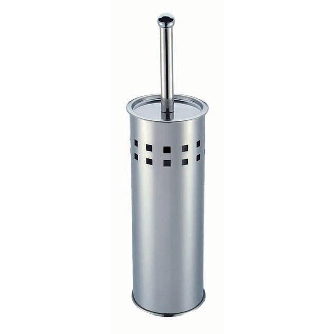 One Colour - Front - Stainless Steel Toilet Set